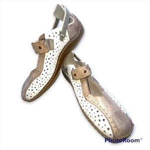 Women's Rieker Antistress Mary Jane Leather Shoes